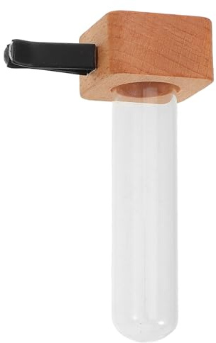 FINISPERSOO Ästhetische Auto Blumenvasen Cliphalter mit Clip Design als Vase für 1 Blume zur Dekoration des Auto Innenraums und Armaturenbretts