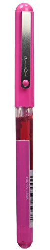 Pilot Vball 5 Liquid Ink Rollerball 0.5 mm tip - Pink, Box of 12