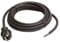 as - Schwabe Gummi-Anschlussleitung, 15 m H07RN-F 3G1,5 Verbindungskabel, Schutzkontaktstecker mit Leitung, Strom-Kabel mit Aderendhülsen, 230V, 16A, IP44, Schwarz, 70912