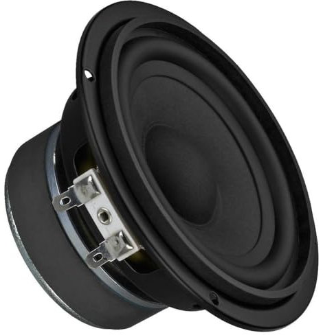 Monacor SPM-116/8 - Subwoofer componente de 40W, negro