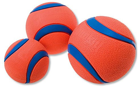 netproshop Super ChuckIt Ultra Ball hohe Qualität schwimmfähig 1 Stück Größe L 7 cm