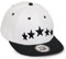 Baseball Mütze Cap 59 Caps Stars Flag Kush schwarz Snapback with Adjustable Strap LA Boy (Stars White Black)