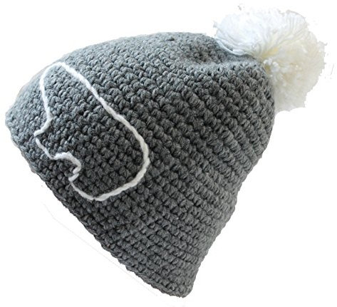 Eisbär Mütze - Jay Pompon (grau)