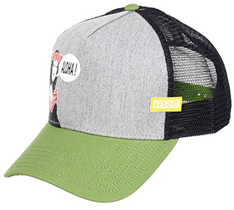 COASTAL - Mona (grey) - Trucker Cap Meshcap Kappe Mütze Cappy Caps