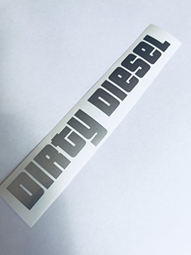Schönheits Shop Dirty Diesel Silber Metallic Auto Aufkleber Tuning Sticker Dapper Illest Turbo Shocker JDM Männer