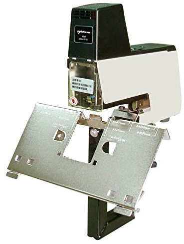 Grapadora eléctrica Clavex 106 | Con grapado en plano y caballete | Confecciona folletos y revistas | con grapas para grapadora eléctrica I Grapa 26/6 y 26/8 l Precisa I de 40 hojas de 80 gr