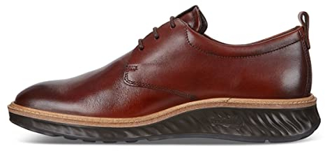 ECCO St.1hybrid, Zapatos de Cordones Derby Hombre, Marrón Cognac, 45 EU