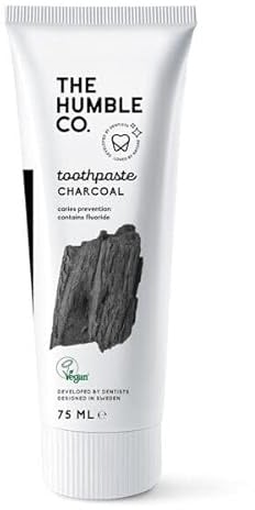 Humble Brush – Zahnpasta mit Aktivkohle, 75 ml, 2 Stück