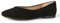 Amazon Essentials Bailarina Cómoda de Punta Cuadrada sin Cordones Mujer, Negro, 35 EU