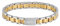 BOSS Jewelry Armband mit Knebelverschluss für Herren Kollektion METAL LINKS ESSENTIALS aus Edelstahl, Schwarz, Blau und Gelbgold