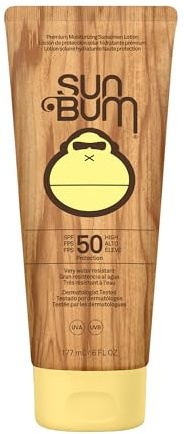 Sun Bum Original SPF Bodylotion – Breitband-Sonnenschutz mit Vitamin E – Vegan – Hawaii Act 104 konform – Ohne Oxybenzon & Octinoxat – 177 ml - SPF 50
