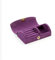 ABCBCA Mode Tragbare Samt Schmuckkasten Jewel Fall 3 Farben Ringhalter schmuck kästchen (Color : A Purple, Size : S)