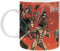 Attack on Titan Tasse Battle scene season 4 orange, bedruckt, aus Keramik, Fassungsvermögen ca. 320 ml., in Geschenkkarton.
