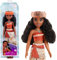 Mattel Disney Princess Dolls, Moana Posable Fashion Doll with Sparkling Clothing and Accessories, Disney Movie Toys, HLW05, Orange Outfit