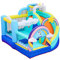 Doctor Dolphin Casa inflable de unicornio para niños, casa hinchable de unicornio con pozos de pelotas, castillo hinchable para bebés, para uso en seco