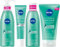 NIVEA Special Pack Derma Skin Clear Anti Imperfezioni, Detergente viso gel 150ml + Peeling viso notte 40ml + Scrub viso e corpo 150ml + Tonico viso astringente 200ml