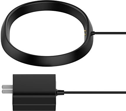 Disscool Ersatz-Ladestation, kompatibel mit Sonos Move, Silikon-Ladekabel, Kabel für Damen und Herren (schwarz/2 m)