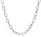 KunBead Jewelry Silver Paperclip Chain Birthday Necklace Chunky Link Necklace for Mum Daughter Sister Nana Grandma