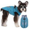 Savlot Wasserdichter Hundemantel Winter Warme Jacke, Hundejacken für kleine Mittel Große Hunde, Hundepullover, Winddichte Wintermantel Hund mit reflektierender Tasche und Reißverschluss L