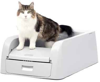PetSafe ScoopFree Klumpen Selbstreinigende Katzentoilette für Klumpstreu - Hervorragende Geruchskontrolle - Nie Wieder Streu schaufeln - Für Einzel- und Mehrkatzenhaushalte
