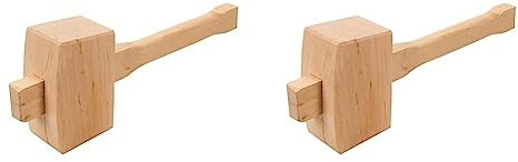 Silverline Wooden Mallet 115mm Face (273206) (Pack of 2)