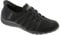 Skechers Damen Breathe Easy-Roll with Me Sneaker, Schwarz, 39 EU Weit