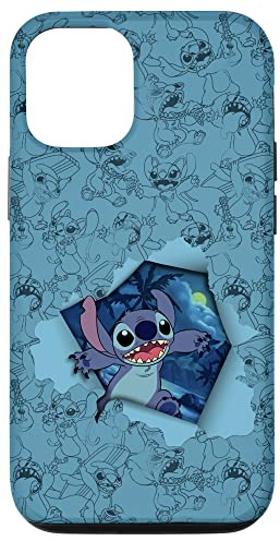 Disney Lilo & Stitch Tropical Breakout mit Engel Hülle für iPhone 12/12 Pro
