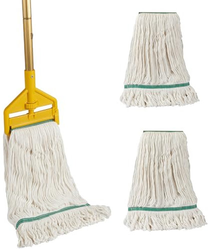 Industrial mop with Two Extra mop Head