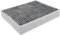 Toiumops Innenraumfilter für BMW F30 F20 F32 F33 F34 F36 F82 318d 320/325/330, 1 Stück Grauer Auto-Innenraumluftfilter 64119237555