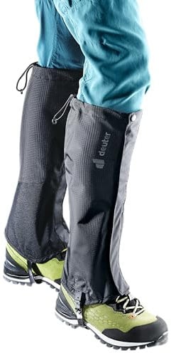 deuter Unisex-Adult Gaiter Gamaschen, Black, XS