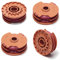 4pcs WX100 Strimmer Line Strimmer Spool Compatible with Worx WG119E Strimmer,Autofeed Spool and Line For McGregor MET6032 MET4530 MET3525
