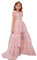 GRACE KARIN Abito da Festa di Compleanno per Bambini Abito da Bambina con Paillettes 9-10 Anni Rosa