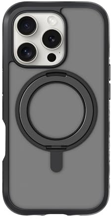 LAUT Crystal Matter-Hülle kompatibel mit iPhone 16 Pro – Mitternacht