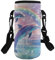 COEQINE Porte-bouteille isotherme avec bandoulière réglable pour enfants et adultes, pour la marche, la gym, les voyages, la randonnée
