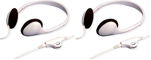 Value Stereo Headset with Volume Control (Pack of 2)