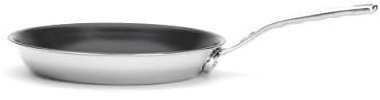 DE BUYER Padella Antiaderente AFFINITY, Acciaio Inox Multistrato, Rivestimento in Ceramica, 32 cm, Compatibile con Induzione