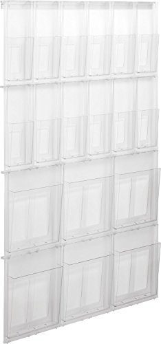 helit H6812302 - Wanddisplay „the placativ“ 6/12 x DIN A4 / 1/3 DIN A4, glasklar