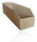 Lager Regalkarton, Lagerbox aus Karton, 401 x 101 x 112/69 mm, 100 Stück - Lagerkarton Lagersichtkarton Regalbox Kleinteile Box Kasten Schrauben Aufbewahrung Lagerhaltung Lagerbedarf Kleinteile