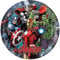Marvel 46876 Avengers Power Party Decoration Plates Paper, 23 cm/Large