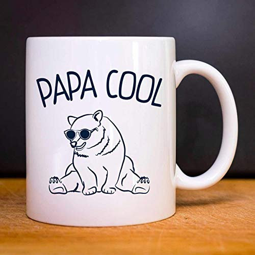 Mug Papa Cool Mpt - Mug céramique imprimé en France de la marque Ma petite tribu