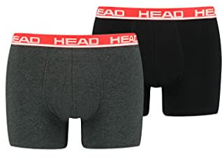 HEAD Herren Basic Boxer Pant Shorts Unterwäsche Unterhose 2 er Pack