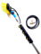 HI-TECH 16ft-20ft-24ft Water Fed Telescopic Window Cleaning Pole Kit Solar Panel Extendable Extended Extension Hose Fed Squeegee Brush Tool Window Cleaner
