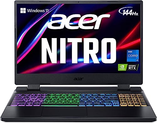 Acer Nitro 5 An515-58 An515-58-73rs 15.6 Gaming Notebook - Full Hd - 1920 X 1080 - Intel Core I7 12th Gen I7-12650h Deca-core [10 Core] 2.30 Ghz - 16 Gb Total Ram - 512 Gb Ssd -