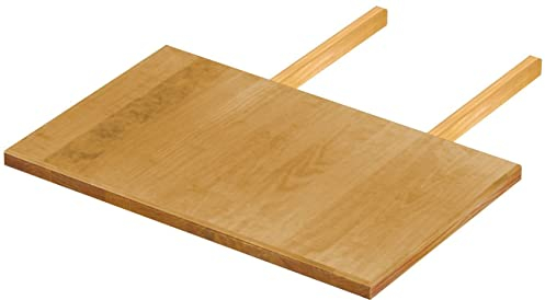 Ansteckplatte 50x80 Honig Rio Classico oder Rio Kanto - Pinie Massivholz Echtholz - Größe & Farbe wählbar - für Esstisch Tischverlängerung Holztisch Tisch Erweiterung ausziehbar Brasilmöbel