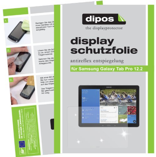 dipos I 2x Screen Protector matte compatible with Samsung Galaxy Tab Pro 12.2 Protection Films