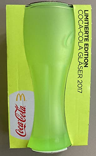 Coca Cola & Mc Donald´s - Edition 2017 - Neon Gelb - Glas