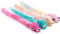 CHIWAVA 4 Packs 15 Inch Long Soft Plush Cat Toys Mice with Bell Rustle Sound Small Mouse Activity Interactive Toy