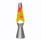 I-TOTAL® - Lampada Lava, effetto bolle, lava lamp colorata (Rossa/Gialla)