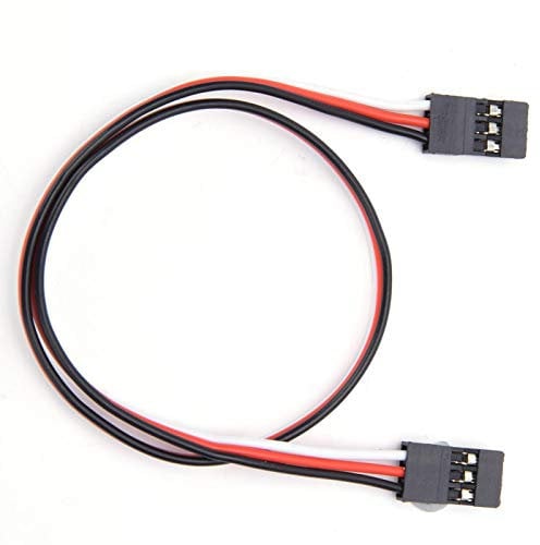Kuuleyn Servo-Verlängerungskabel, Servo-Anschluss, 10 PCS 300 mm JR-Stecker auf Stecker Servo-Verlängerungskabel für RC-Auto-Flugzeug