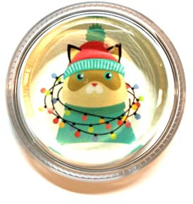 Magic Rosin - Ultra Festive Feline – Professionelles Instrumentenkolophonium für Violine, Cello, Bratsche, Bassbögen – exzellenter Griff – liefert klaren, komplexen Klang – transparentes, staubarmes